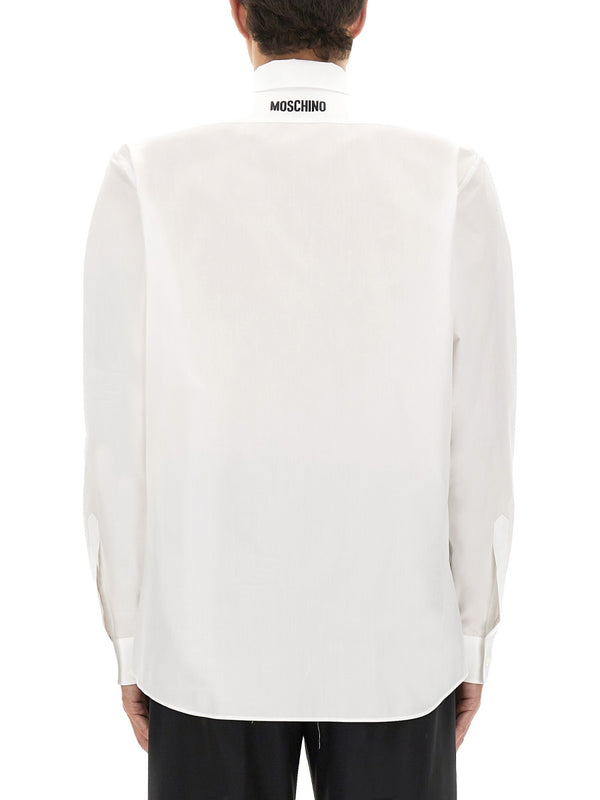 Cotton Poplin Shirt White