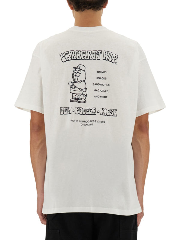 Sandwich T-Shirt White Cotton T-shirts