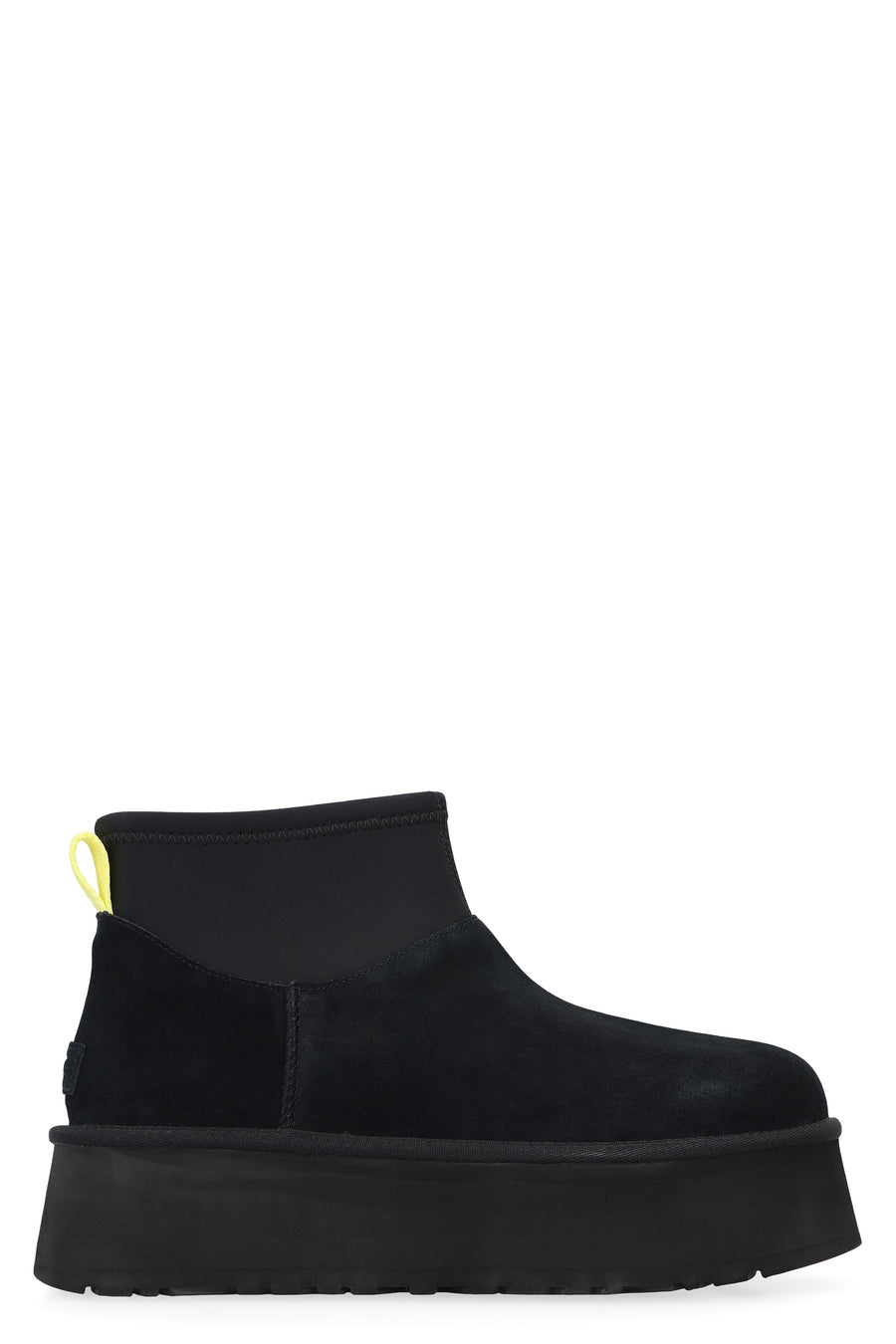Classic Mini Dipper Boots Black Leather