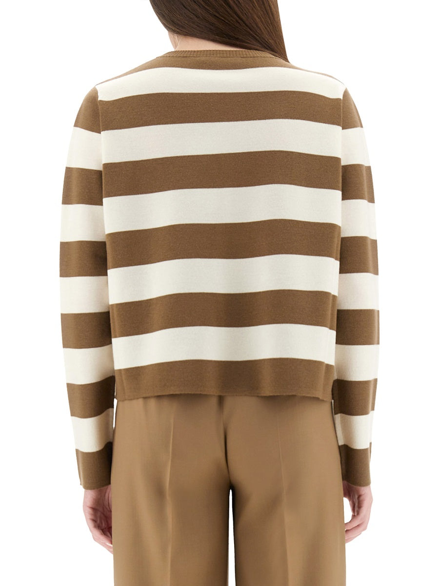 Jersey Viterbo Brown Virgin Wool Jumpers