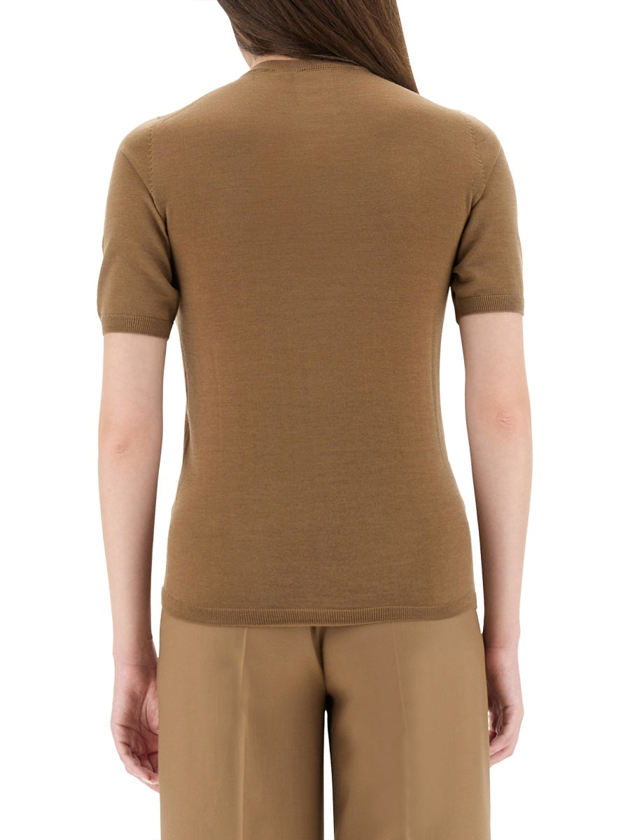 Virgin Wool Jersey Jeric Brown Jumpers