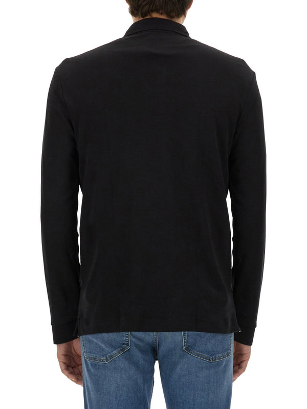 Polo Shirt Pado 30 Black Cotton Sweater