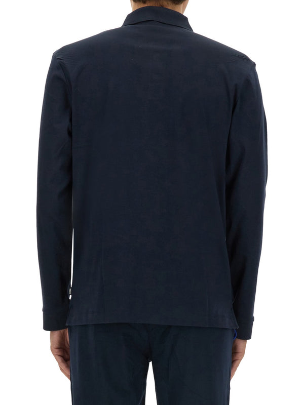 Polo Shirt Pado 30 Blue Cotton Sweater