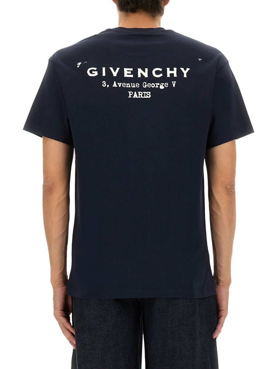 Regular Fit T-Shirt Blue Cotton T-shirts