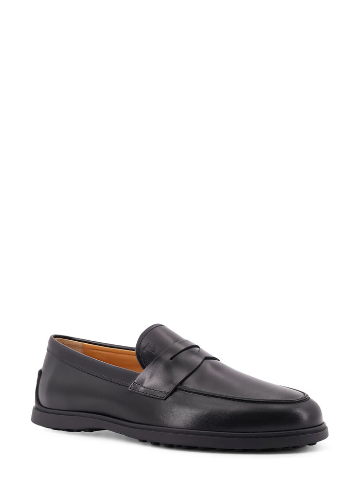 Tods Flat Shoes Black Pelle/gomma