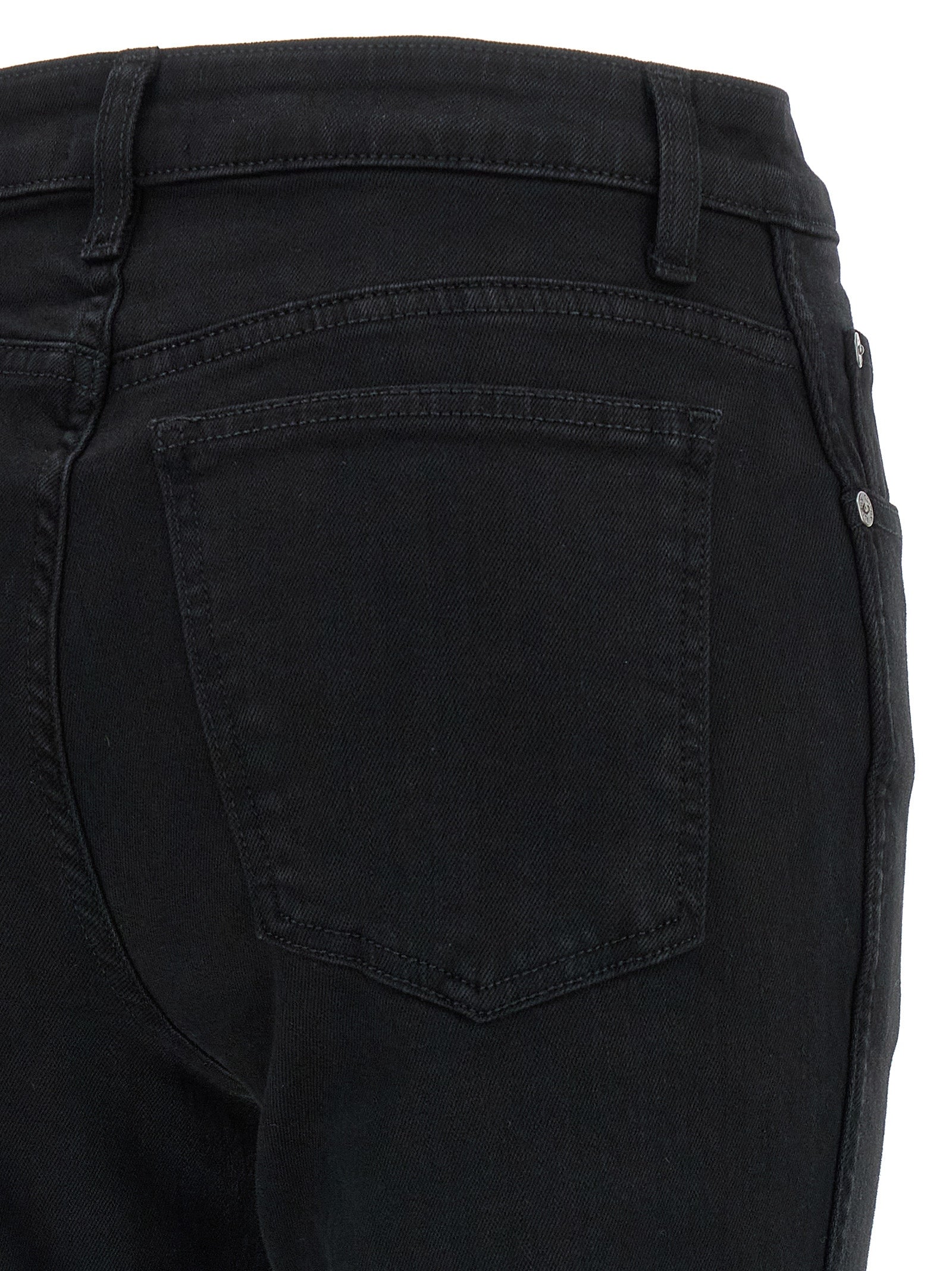 Viv jeans Black Cotton Polyurethane