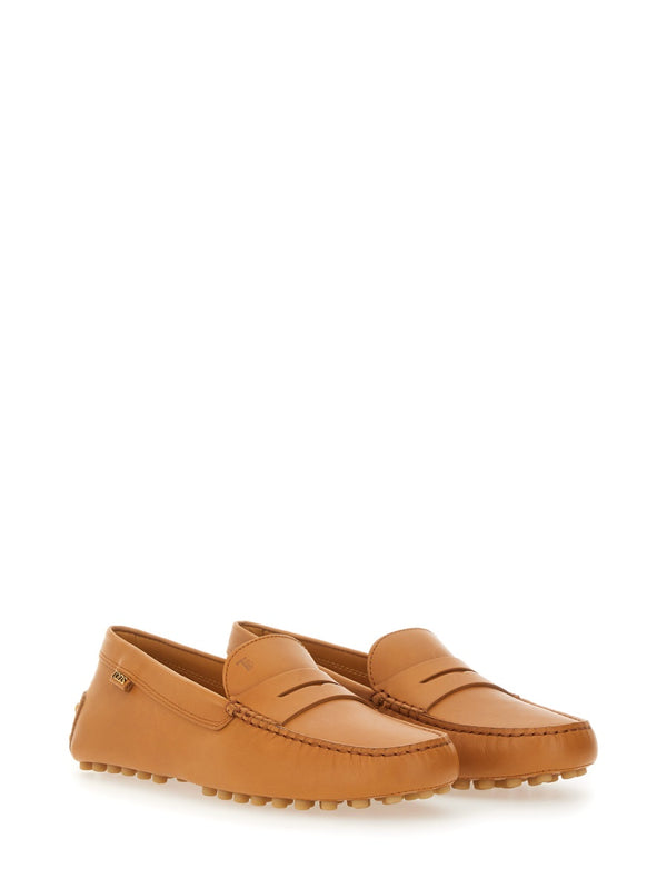 Leather Gommino Loafer Buff Loafers