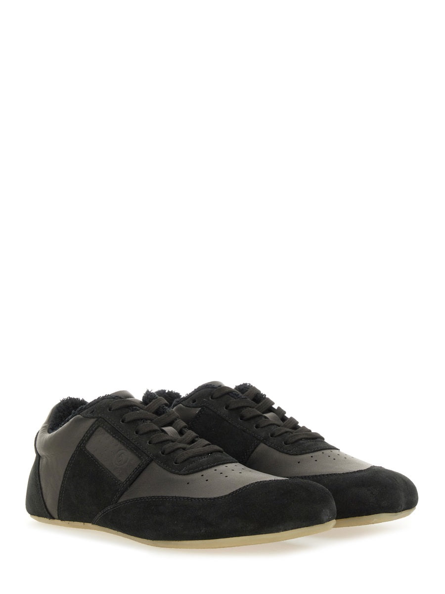 Anatomic Sneaker Black Leather Trainers