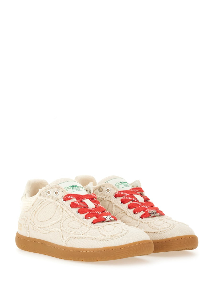 Canvas Sneakers White Recycled Polyester (tex2tex) Trainers