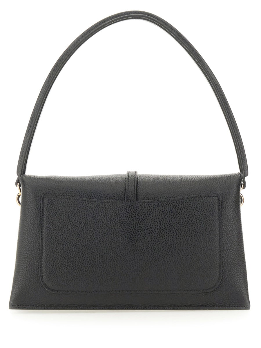 Flap Bag T Timeless Black Calfskin Shoulder