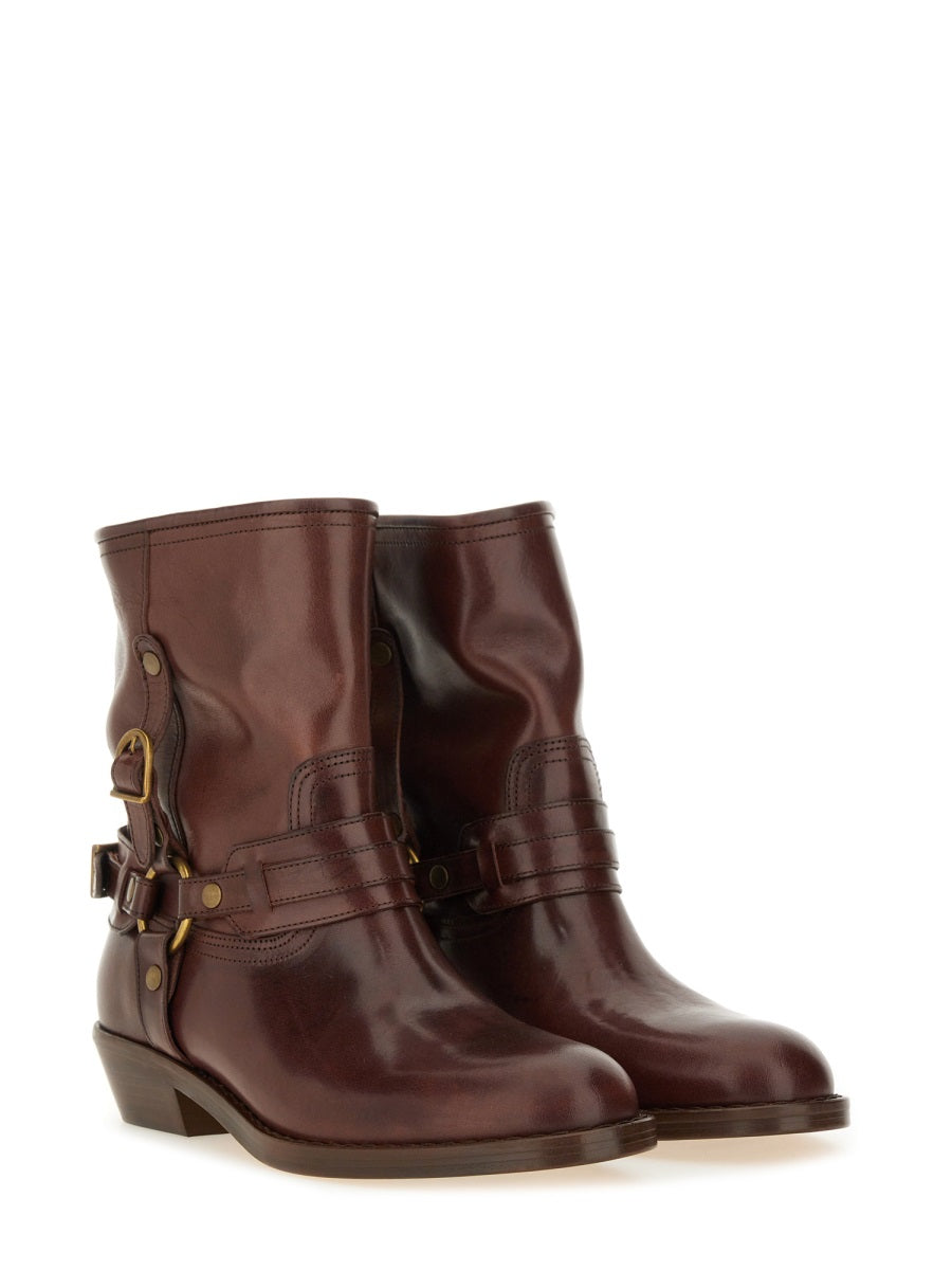 Boots Ildred Brown Leather