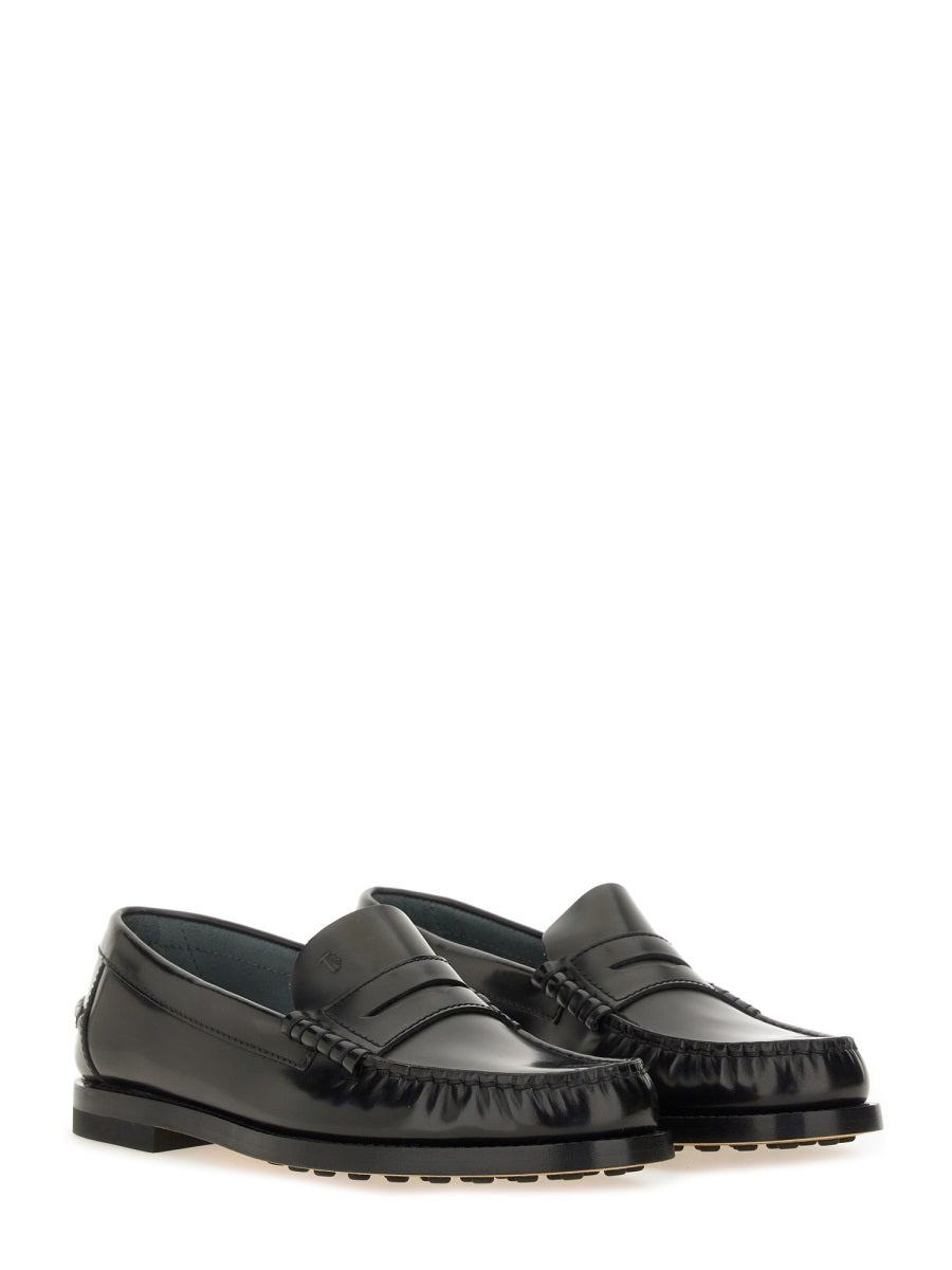 Leather Loafer Black Calfskin Loafers