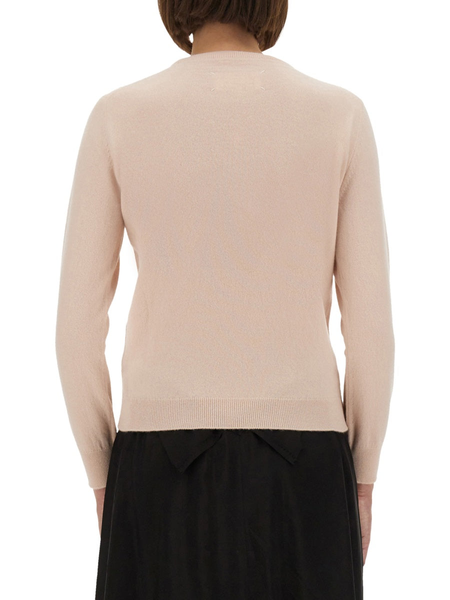 Wool Jersey Pink Virgin Jumpers