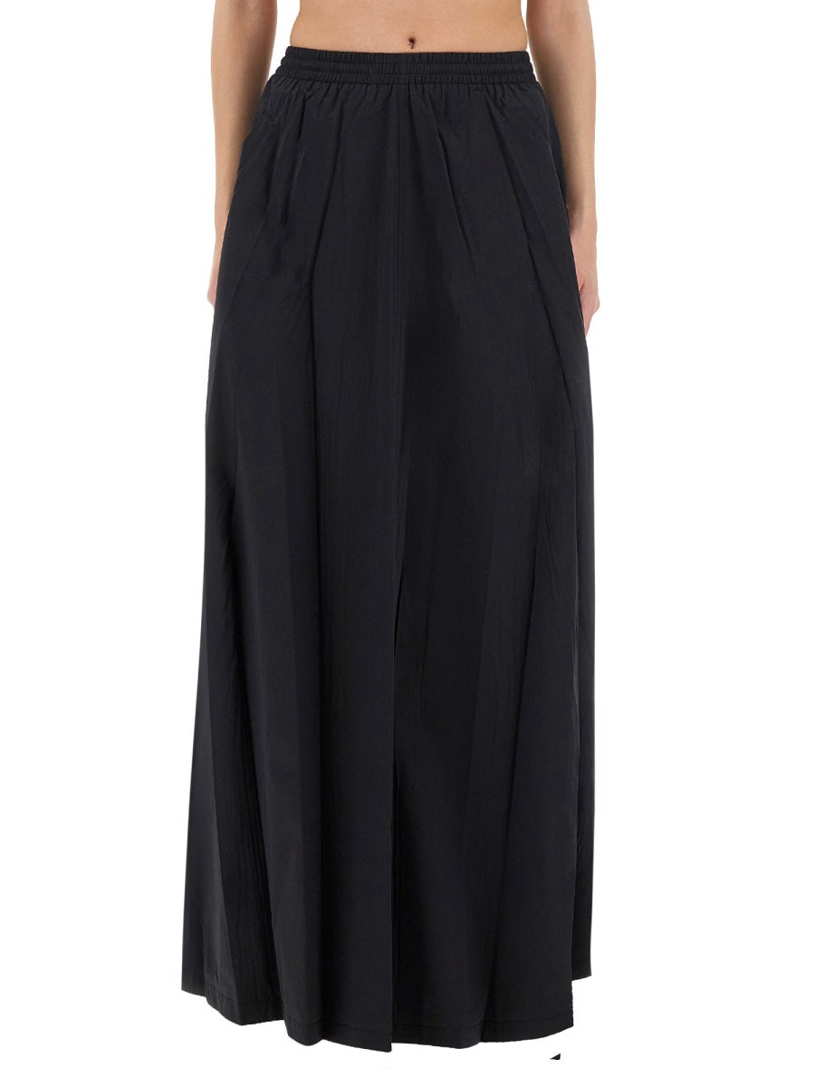 Maxi Skirt Black Polyester