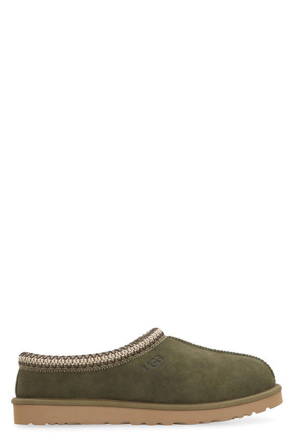 Sabot Tasman Baxter Green Leather Slippers