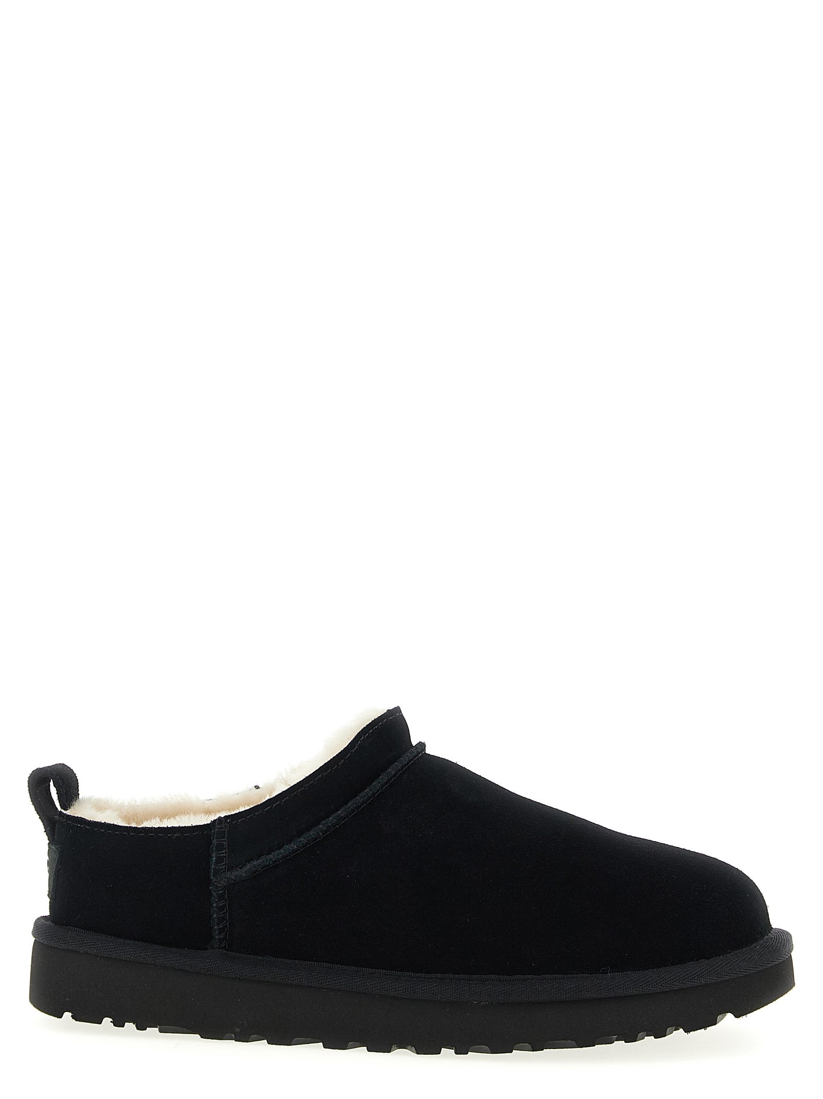 Classic Micro ankle boots Black Leather Boots