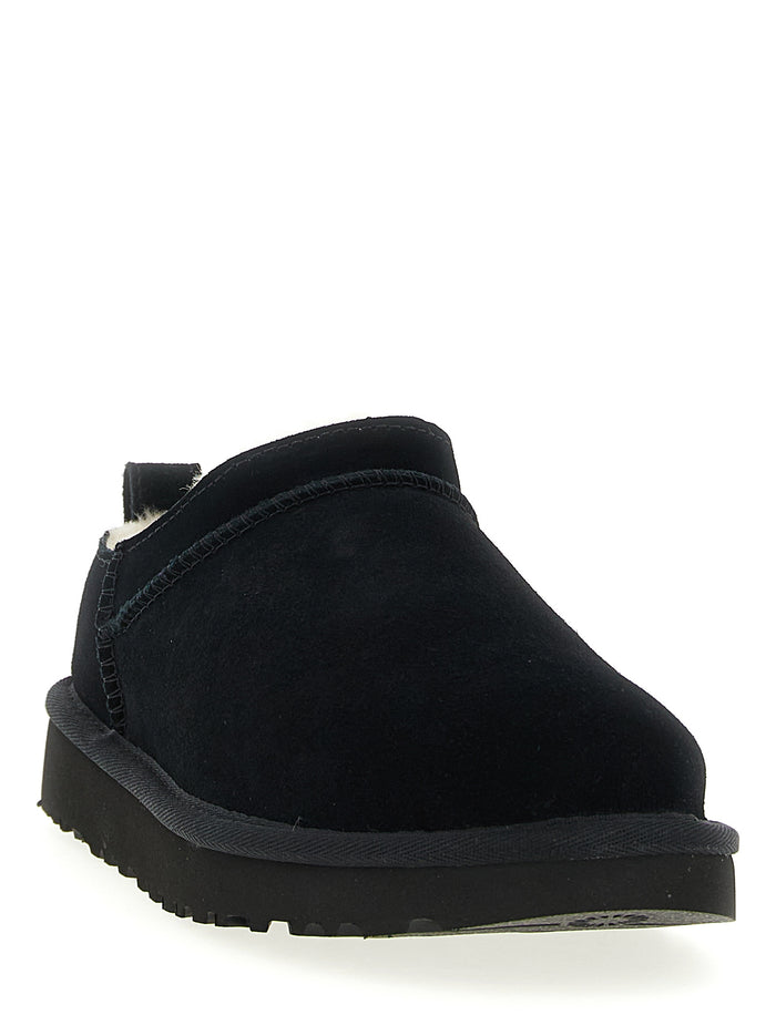 Classic Micro ankle boots Black Leather Boots