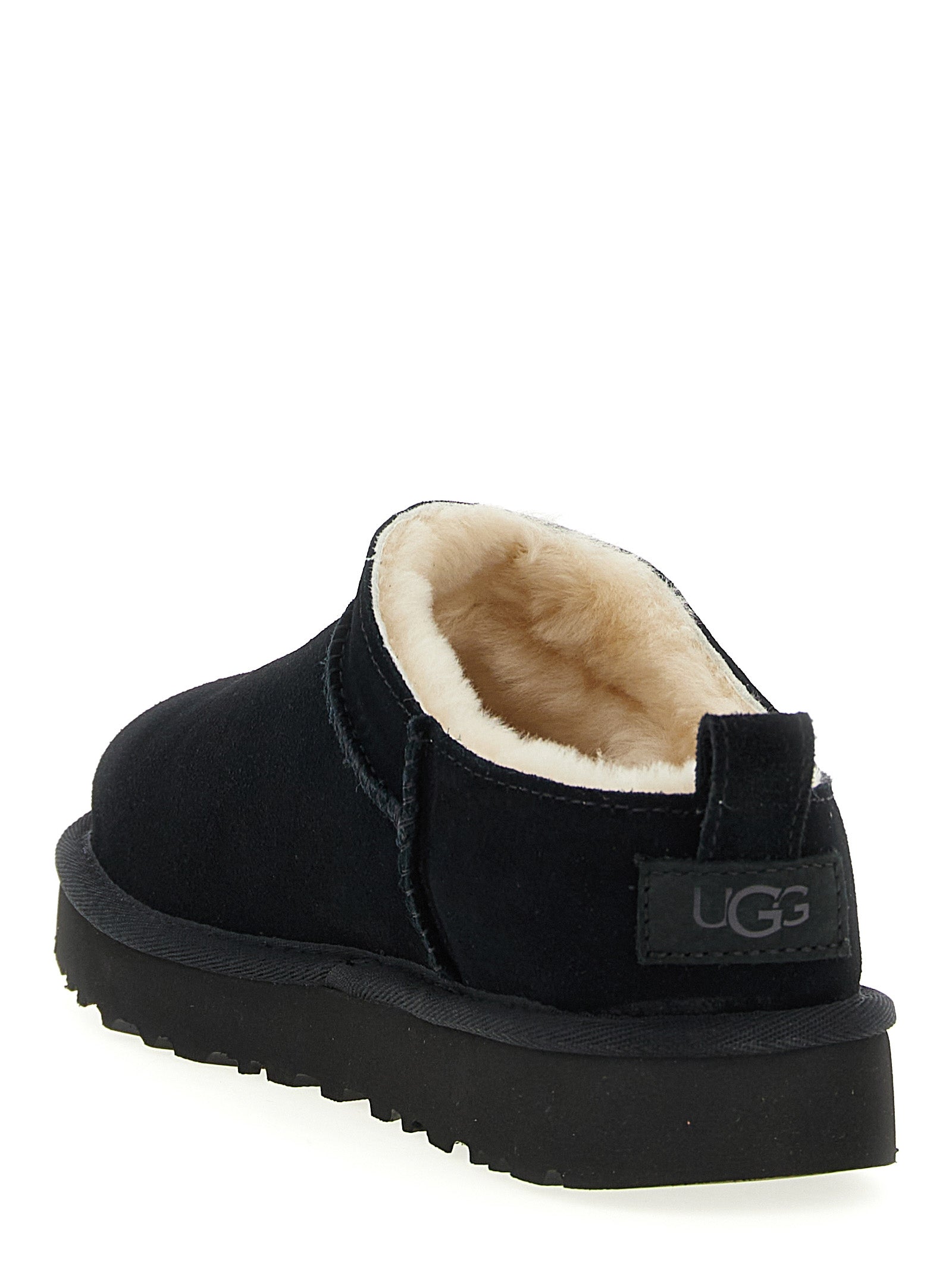 Classic Micro ankle boots Black Leather Boots