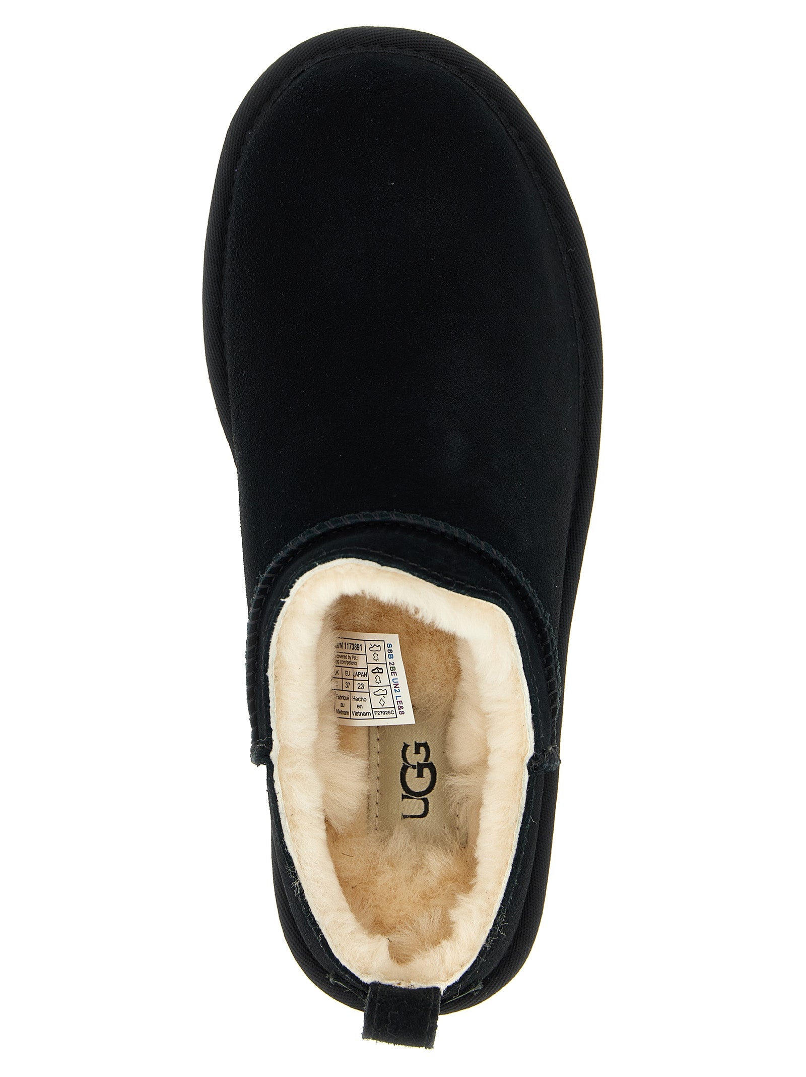 Classic Micro ankle boots Black Leather Boots