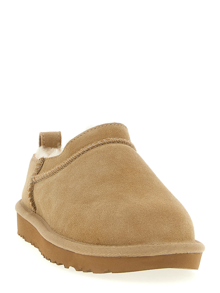 Classic Micro ankle boots Beige Leather Boots