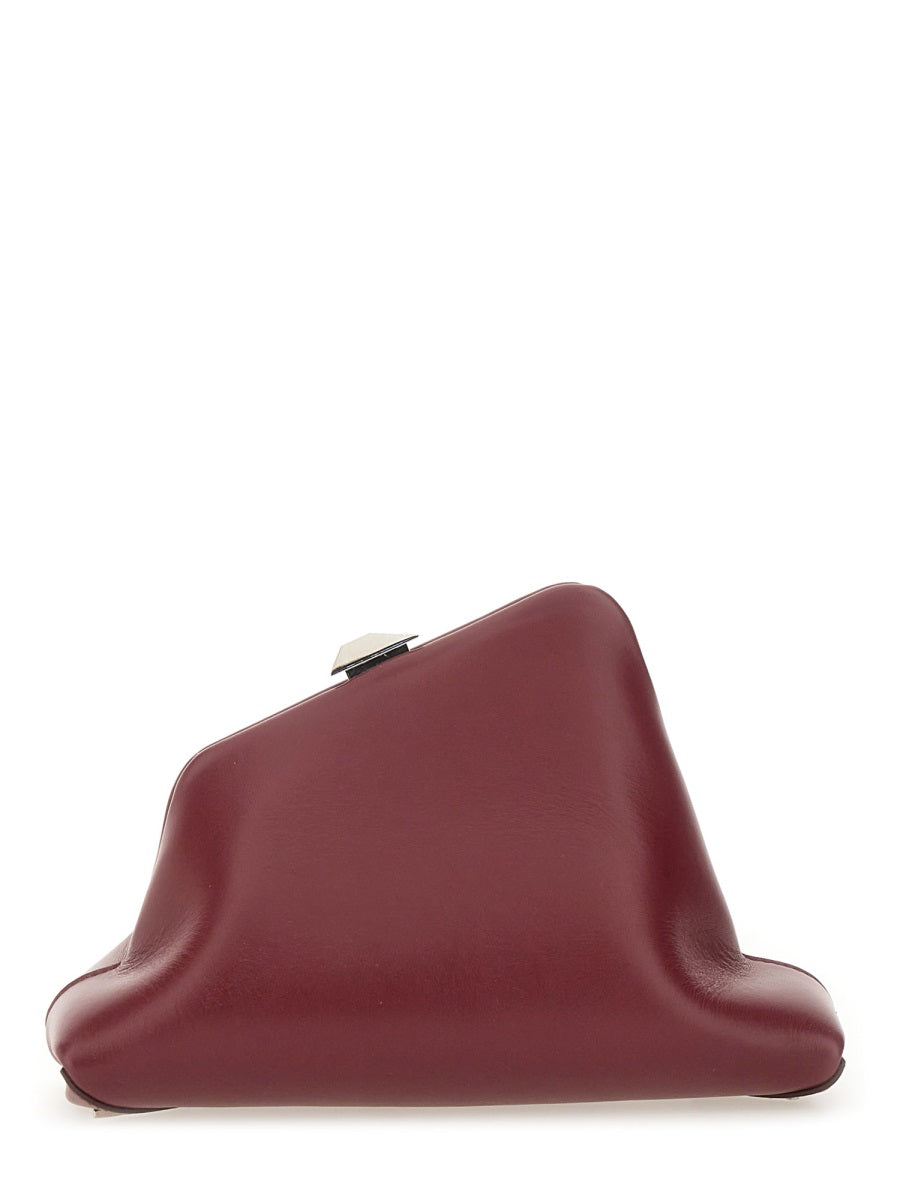 Day Off Small Clutch Bordeaux Calf Bos Taurus Bags