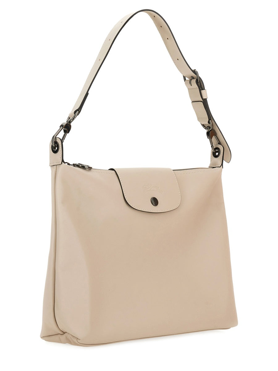 Hobo Bag Le Pliage Xtra M White Shoulder