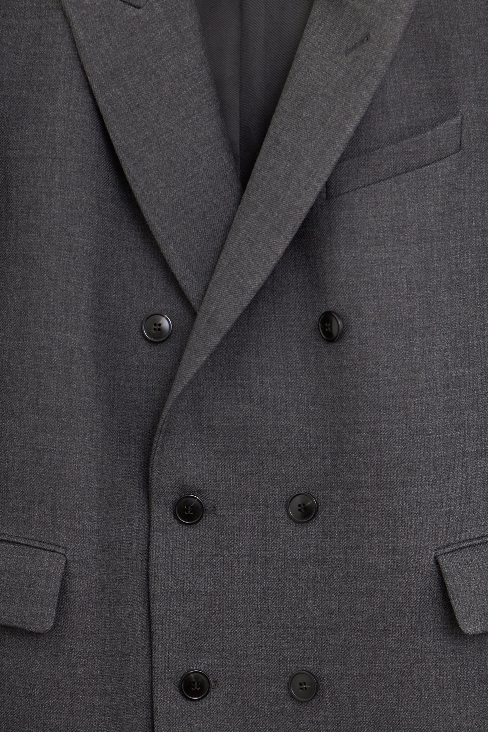 RODGERS Coat Anthracite Wool Abbigliamento