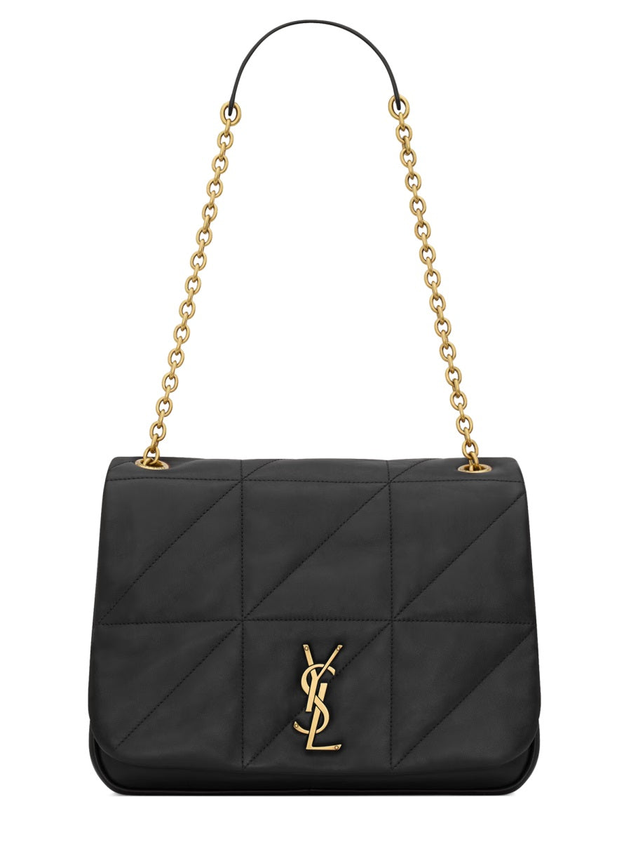 Shoulder Bag Jamie 4.3 Medium Black Lamb Skin