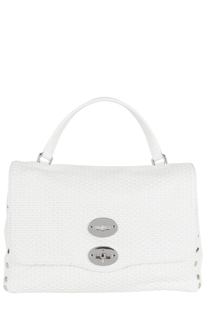Postina Casa Venissa White Bovine Leather Borsa