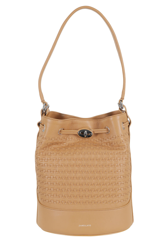 Monda Musiva Brown Pelle Borsa