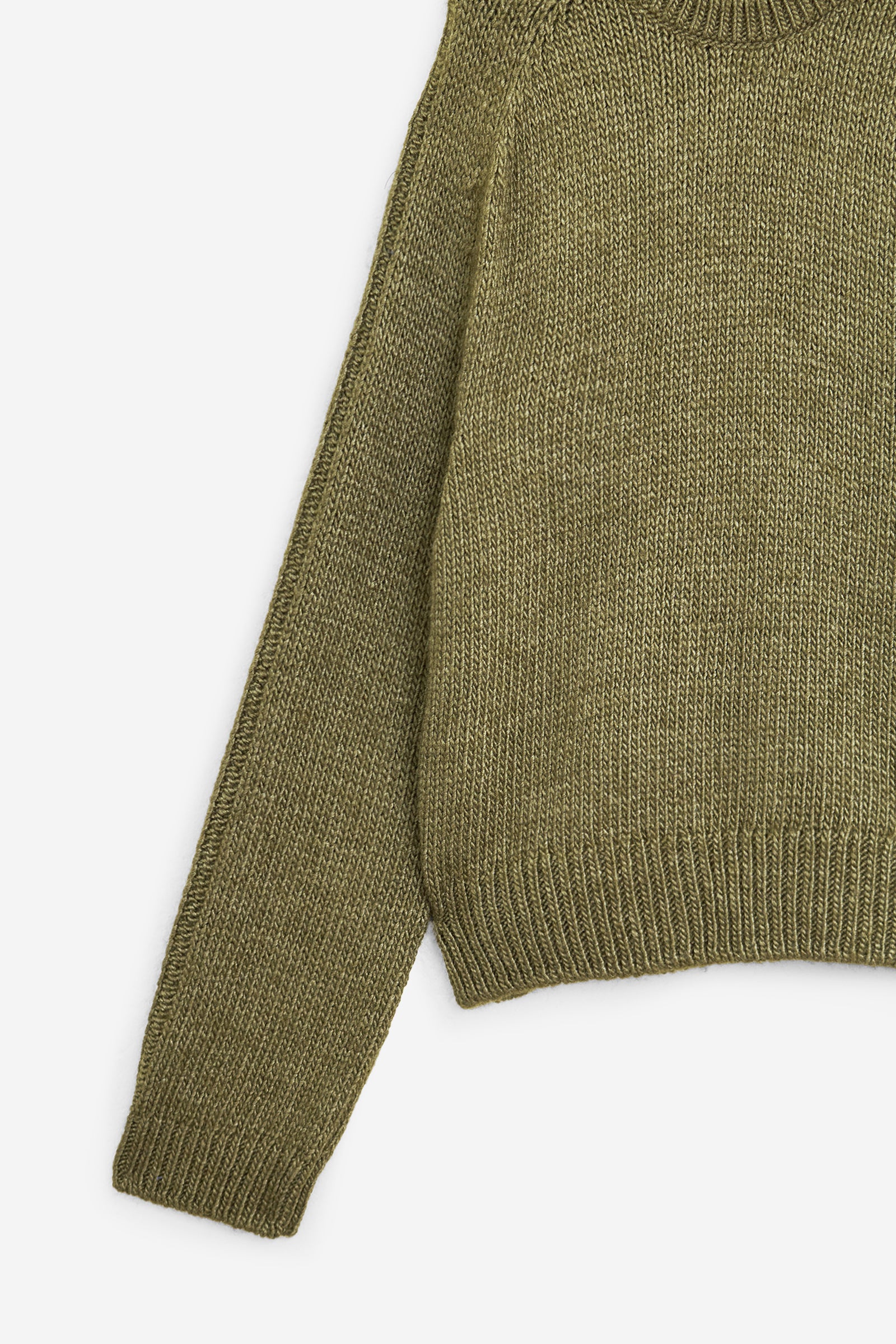 TRUE ROUNDNECK Knitwear Green Wool Abbigliamento