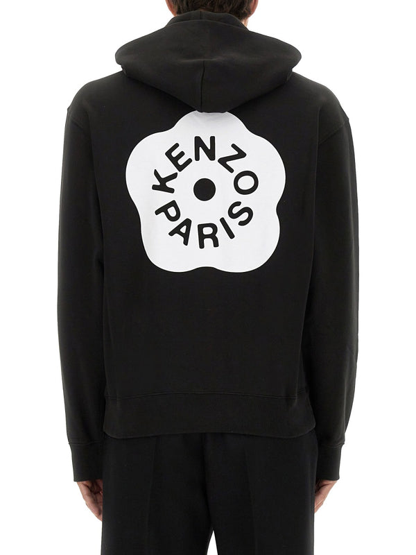 Black Cotton Hoodie Sweatshirts