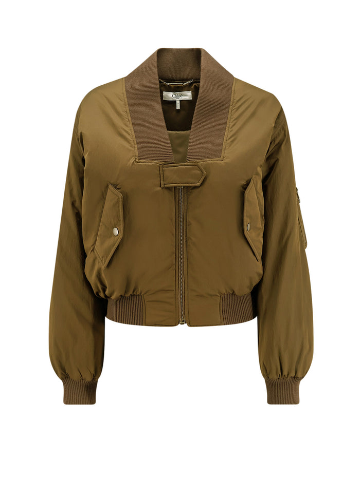 Chloè Jackets Authentic Brown Polyester