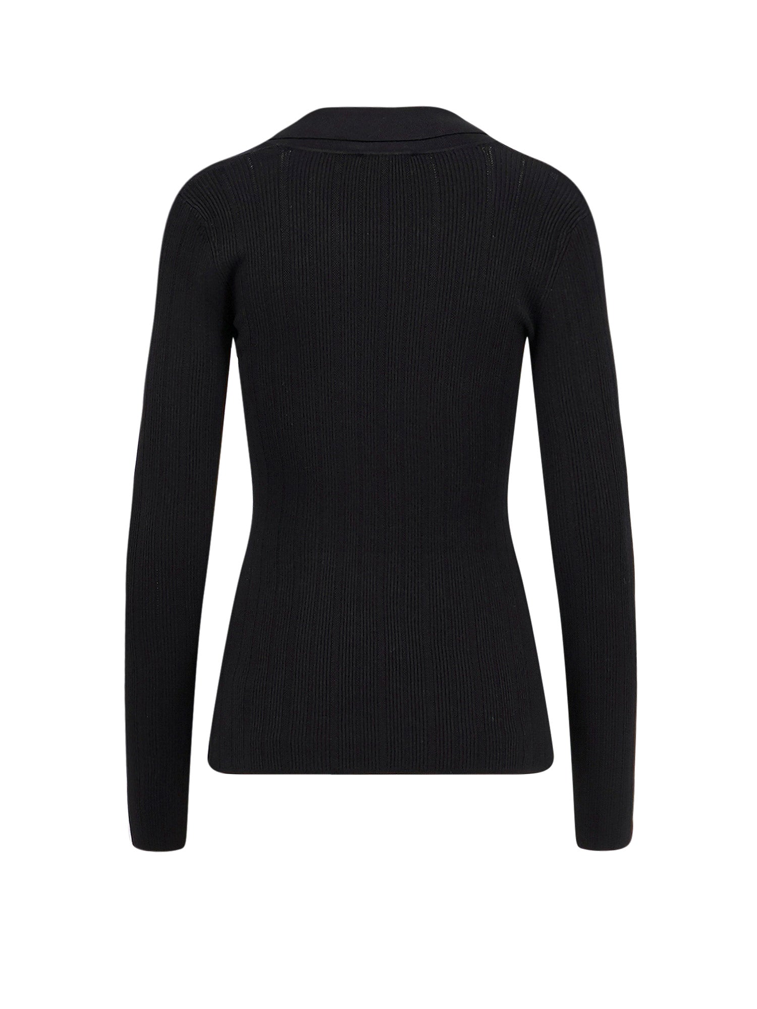 Elisabetta Franchi Sweaters Nera Lyocell Poliammide Seta