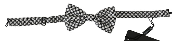 Dolce & Gabbana 100% Silk bow tie in black