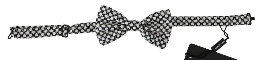 Dolce & Gabbana 100% Silk bow tie in black
