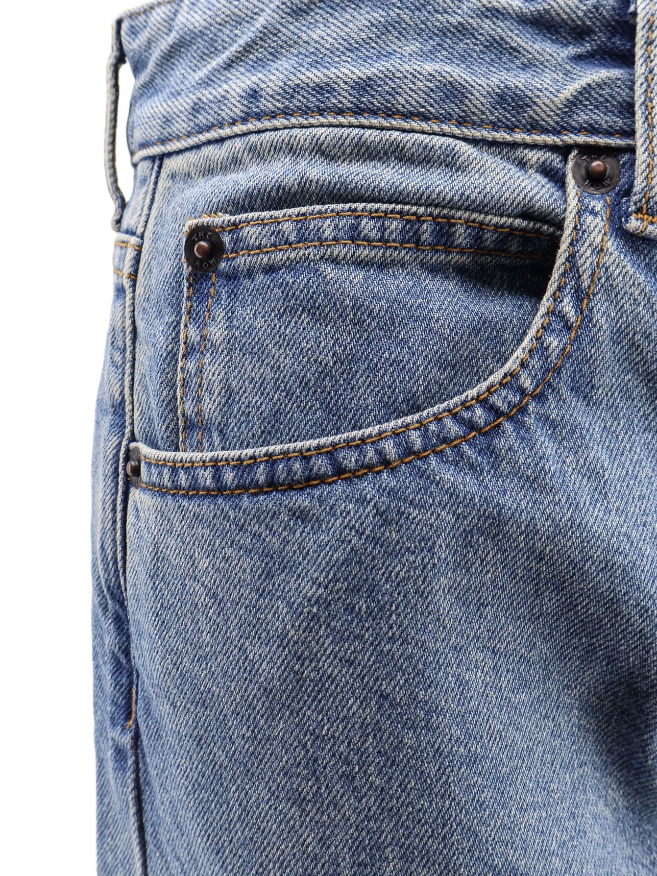 The Row Jeans Blue Cotone