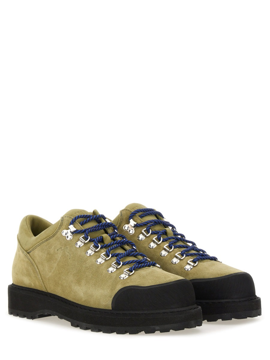 Hiking Shoe Cornaro Beige Cow Leather Trainers