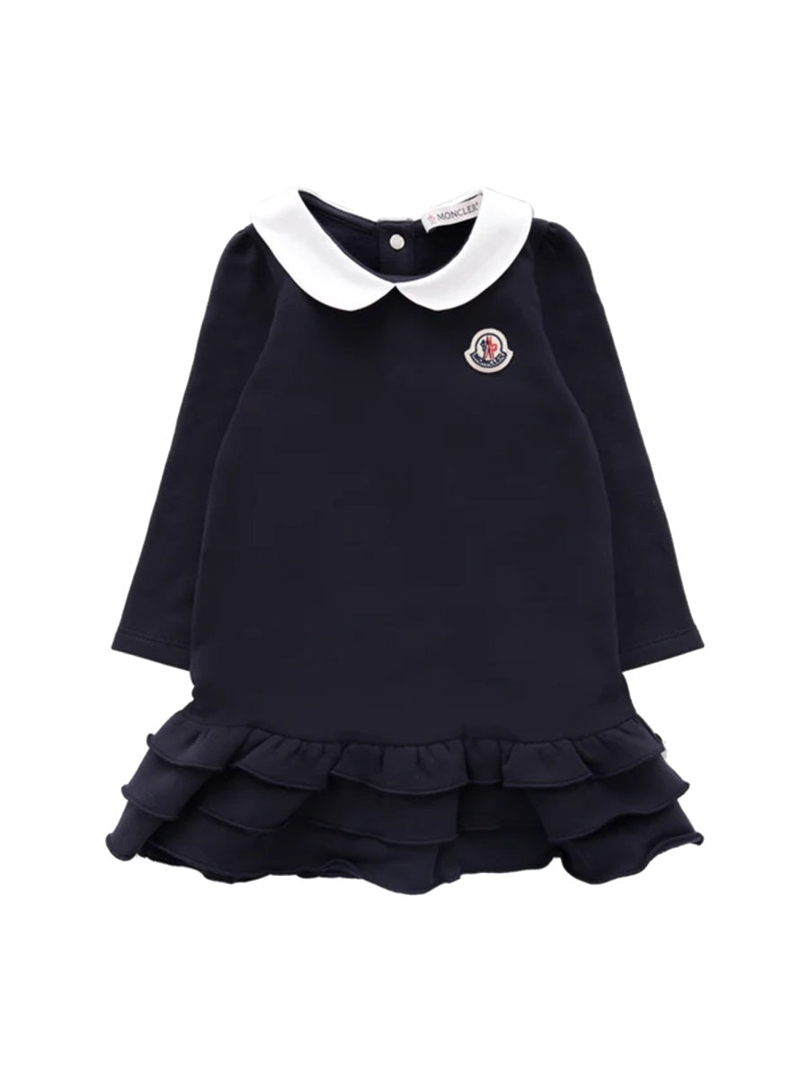Dress With Logo Blue