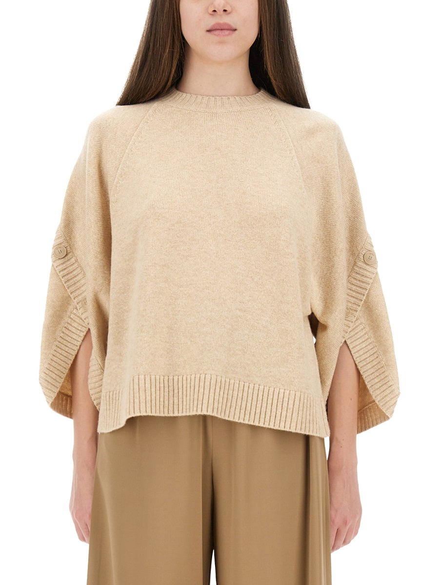 Knit Jumper Ampex Beige Wool Jumpers