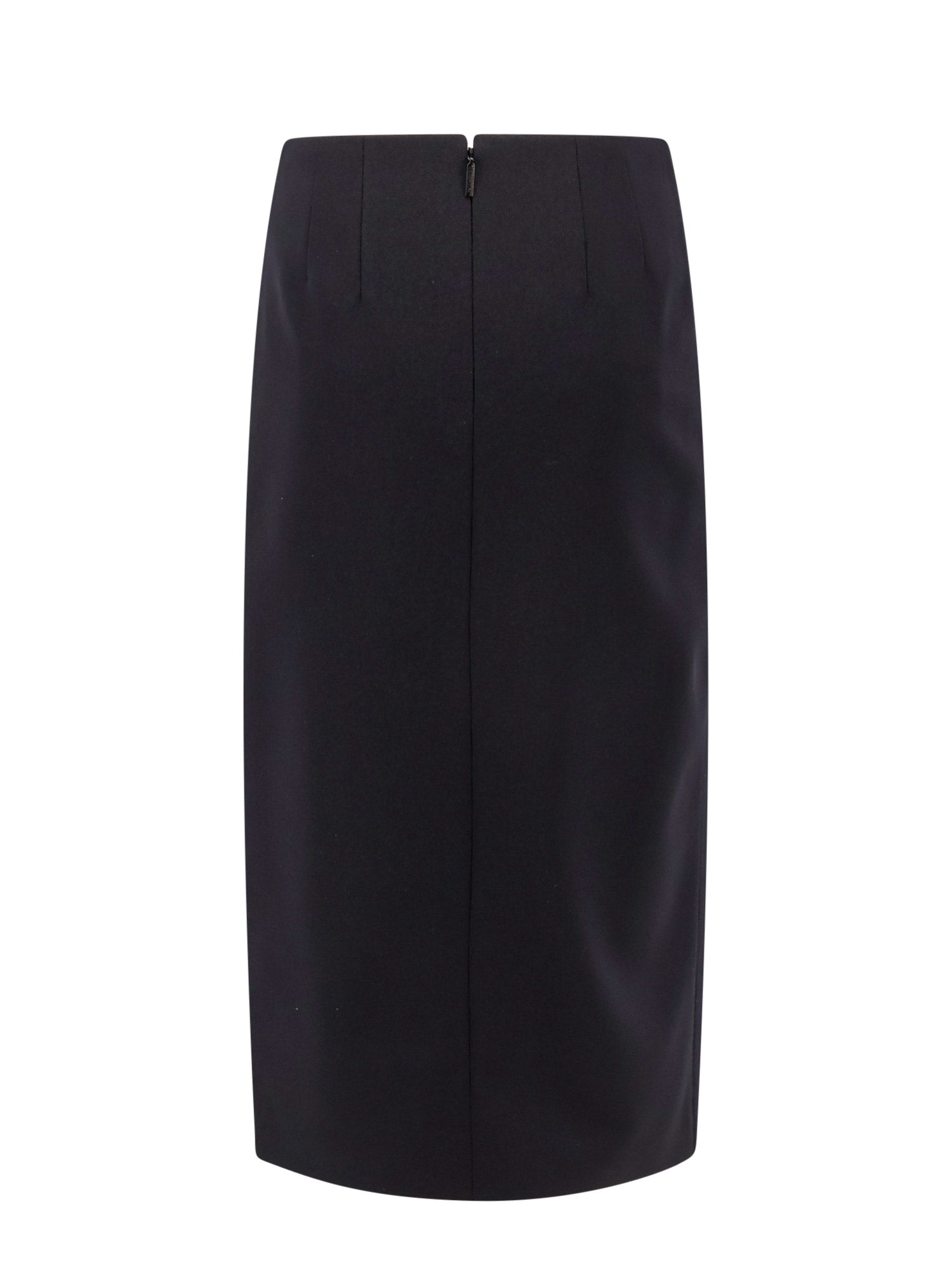 Valentino Skirts Black Lana Vergine