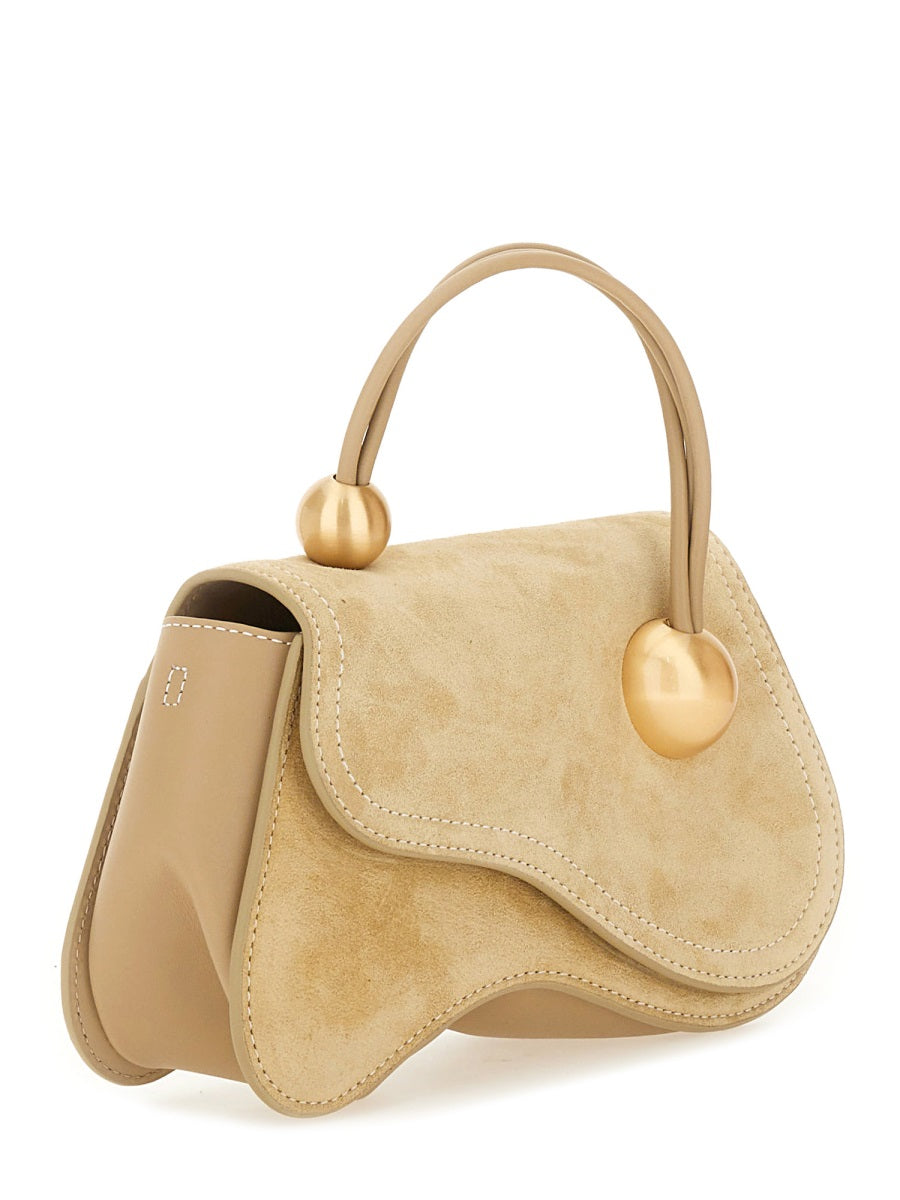 Mini Handbag Kazia Beige Calf Leather Handbags