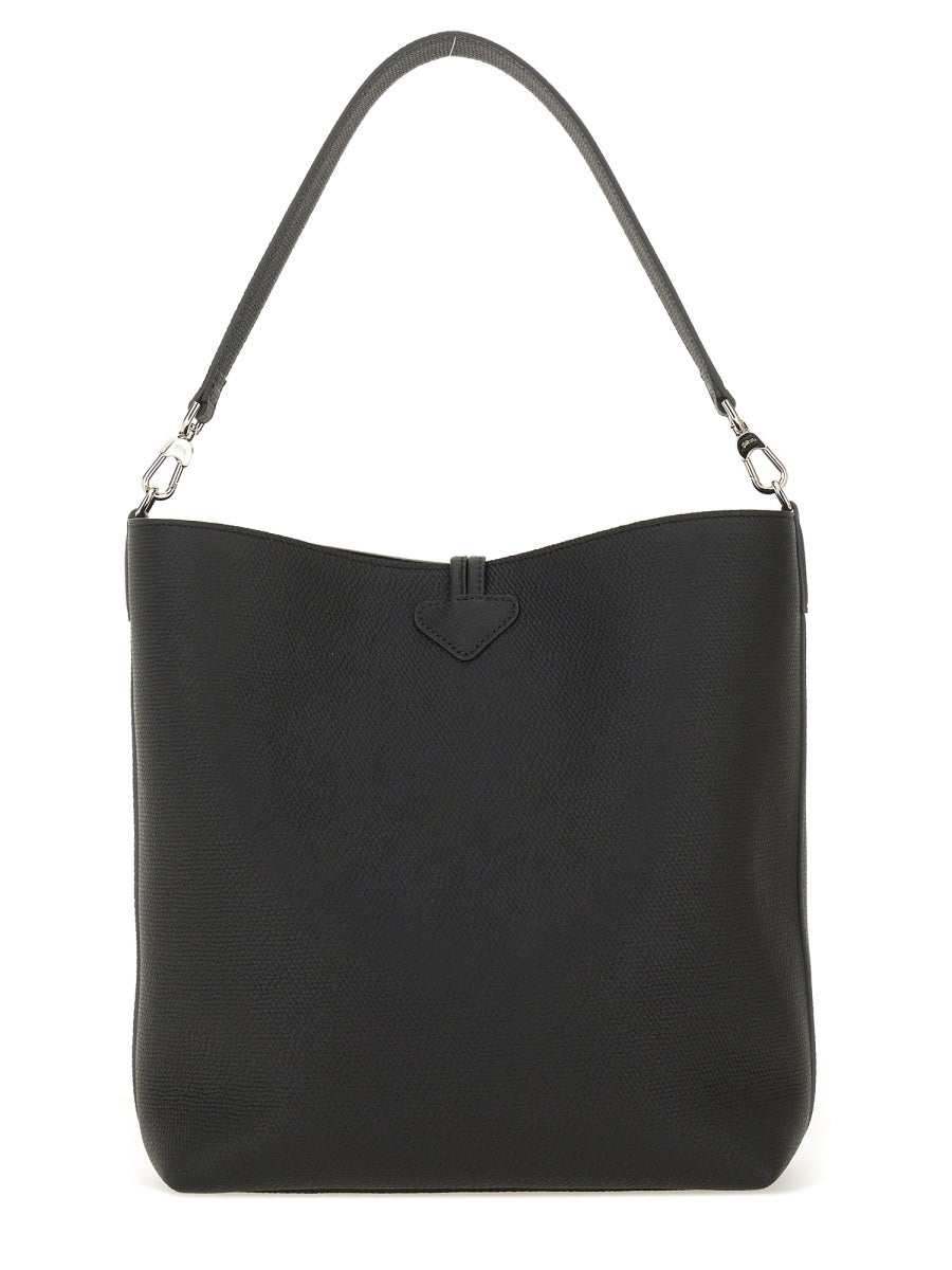 Hobo Bag M Le Roseau Black Shoulder