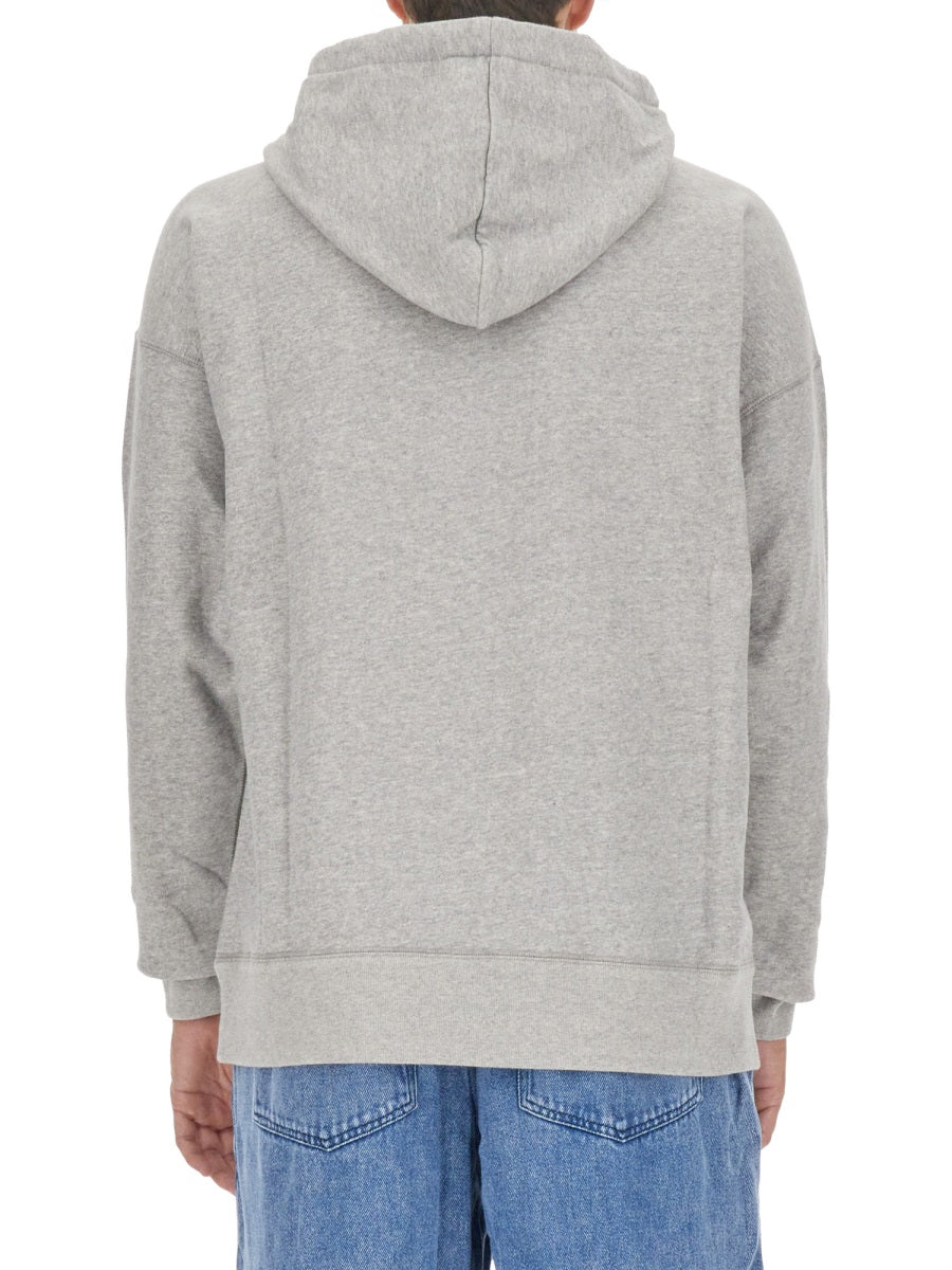 Grey Relaxed Fit Sweatshirt Cotton Sweatshirts