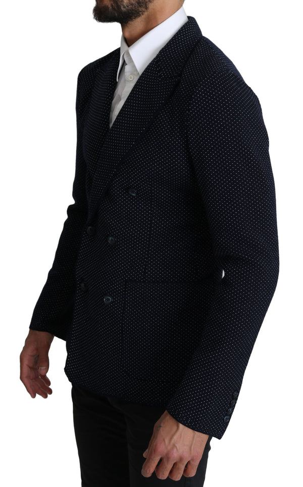 Dolce & Gabbana 58% Virgin Wool blazer in navy