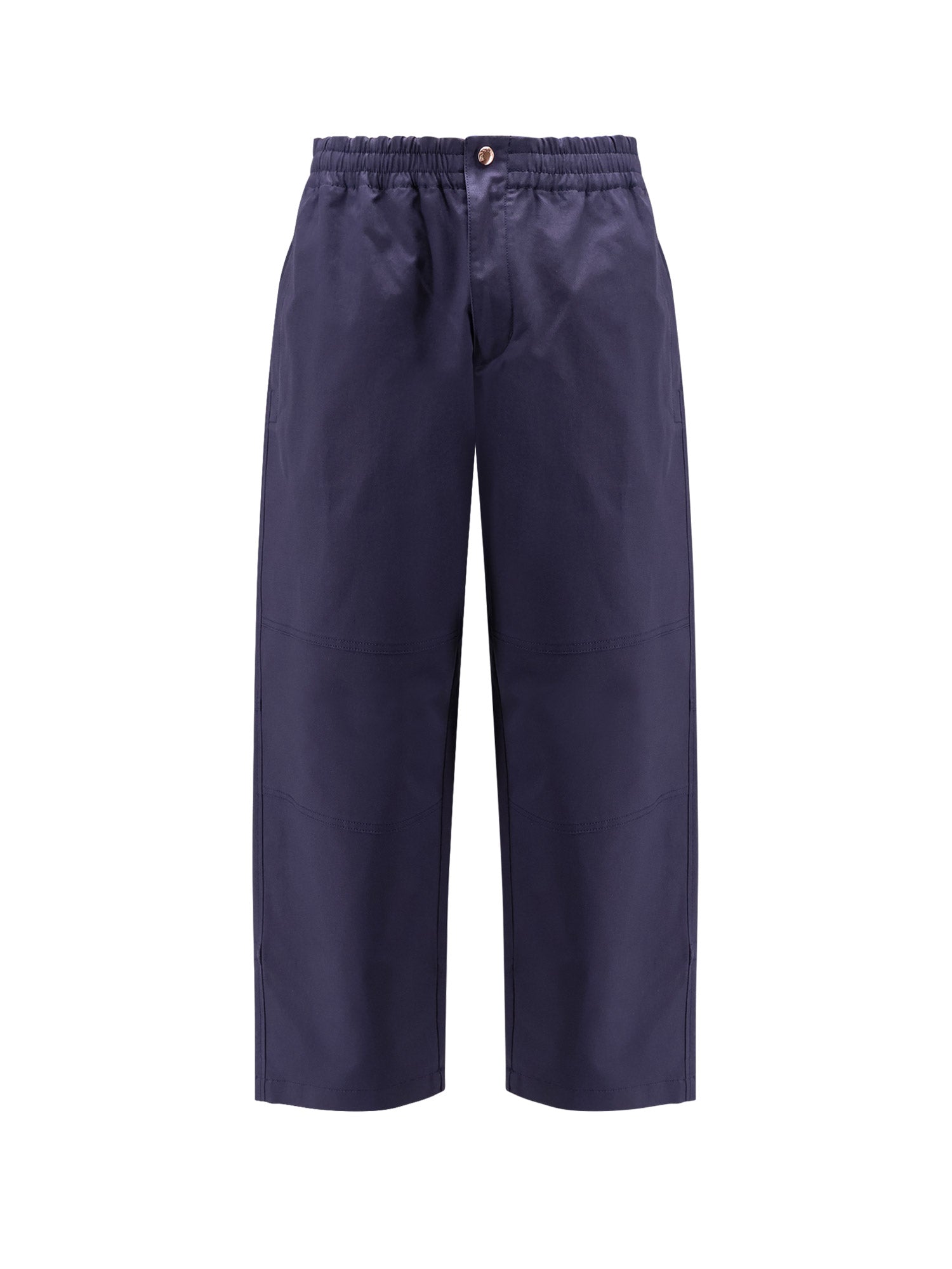 MONCLER GENIUS RTW Blue Cotone Lyocell Elastan