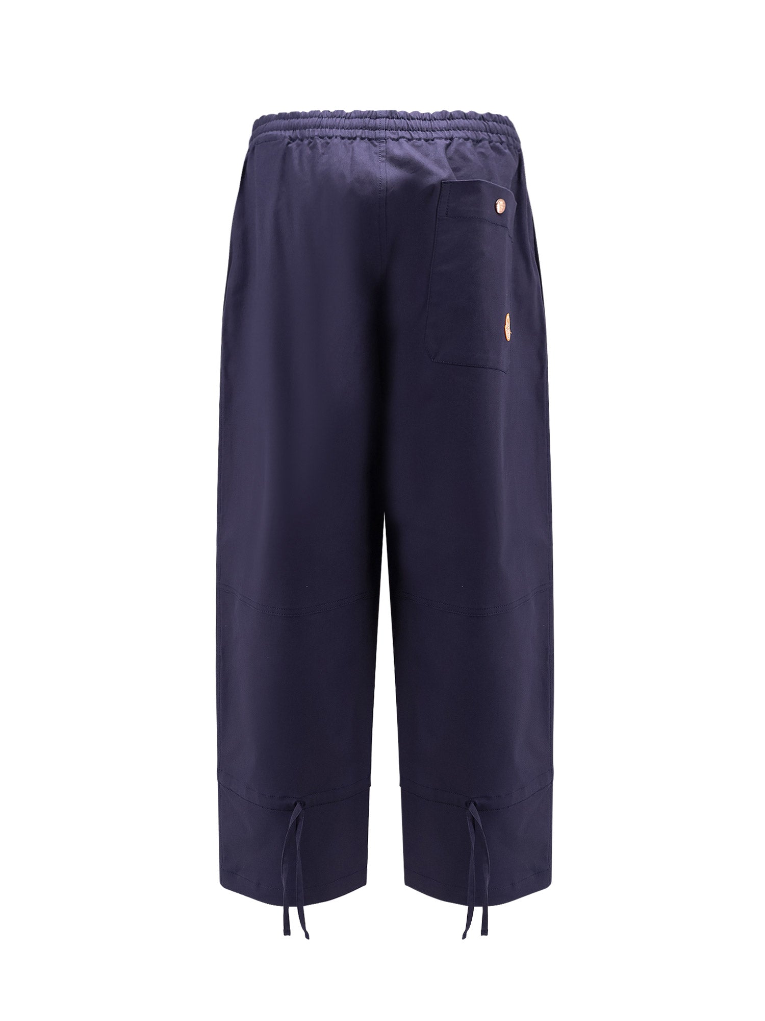 MONCLER GENIUS RTW Blue Cotone Lyocell Elastan