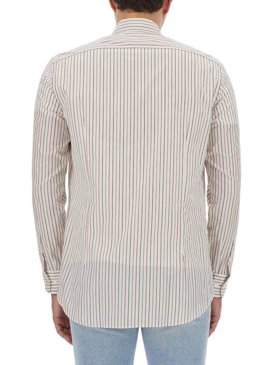Pegasus Logo Shirt White Cotton