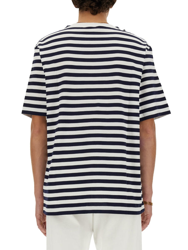 Striped T-Shirt Multicolour Cotton T-shirts And Polos