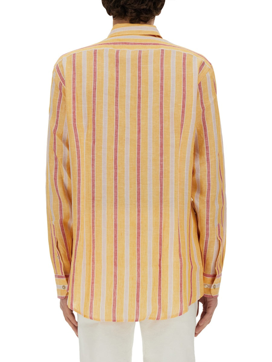 Pegasus Logo Shirt Multicolour Linen